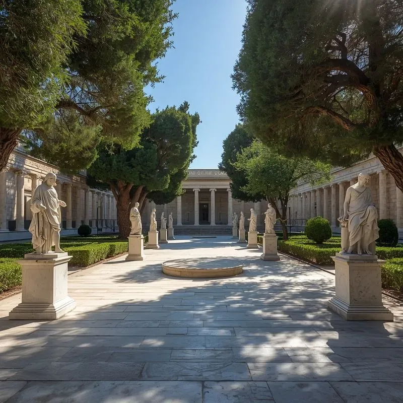 Cinematic Ancient Roman Marble Architects