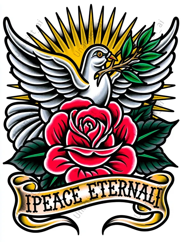 Traditional American Old School Tattoos