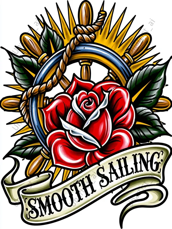Traditional American Old School Tattoos