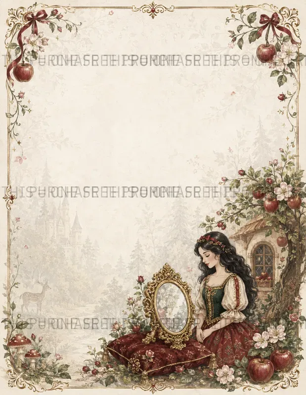 Apple Princess Journal Pages
