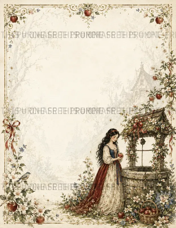 Apple Princess Journal Pages