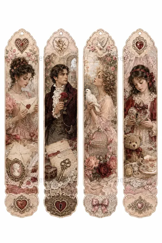 Portrait Ephemera Bookmarks