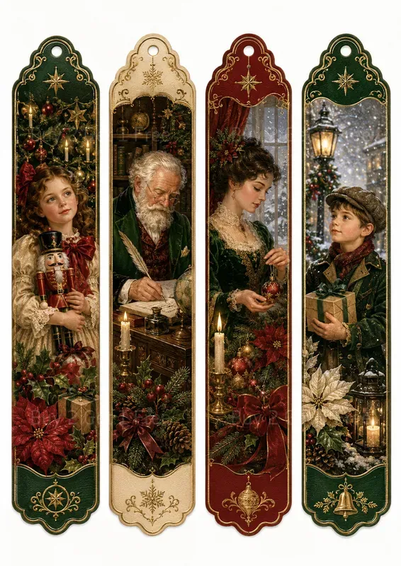 Portrait Ephemera Bookmarks