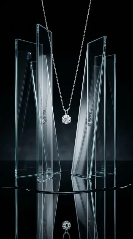 Mirrored Infinity Glass Water Stages