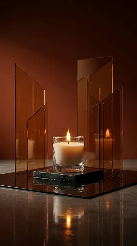 Mirrored Infinity Glass Water Stages