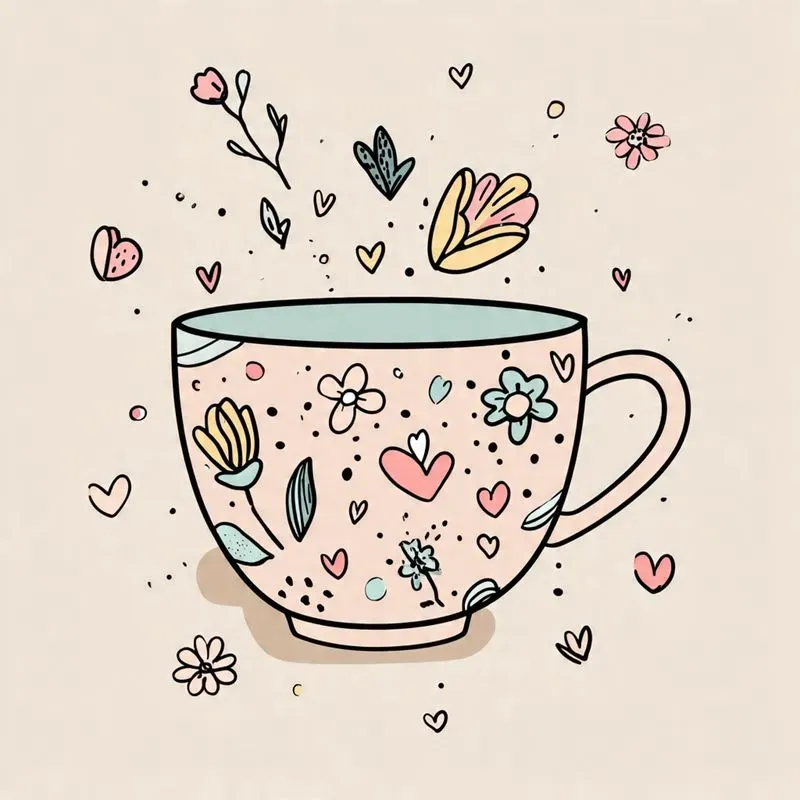 Soft Pastel Kawaii Illustration Style