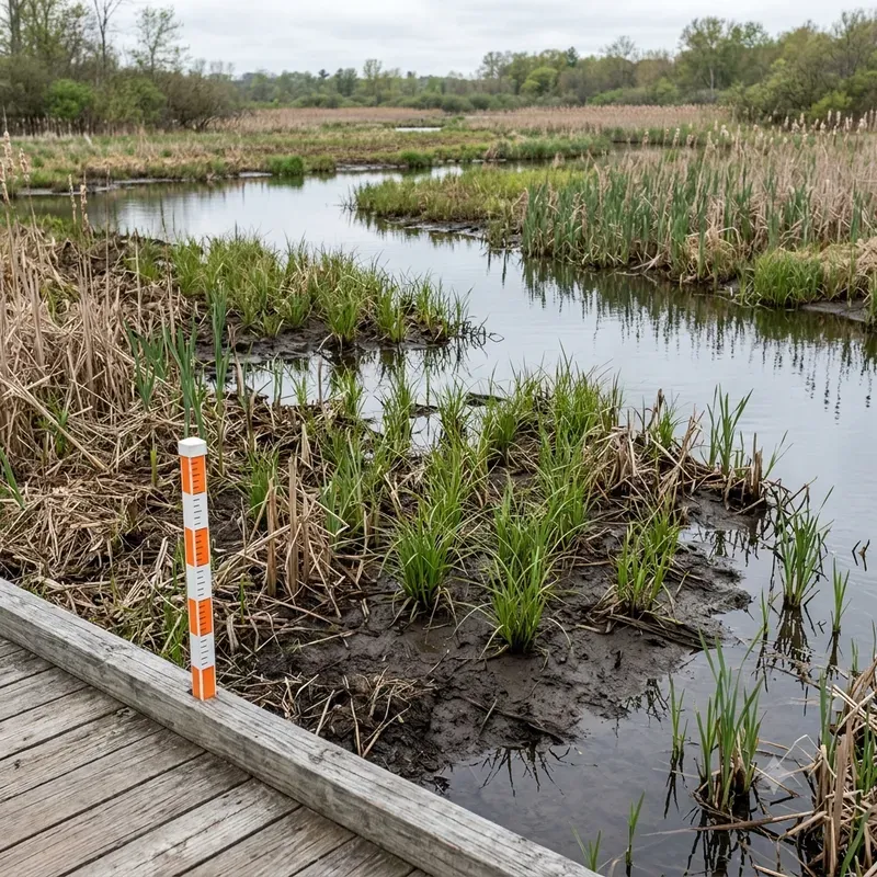 Wetland Restoration Monitoring Photo Builders