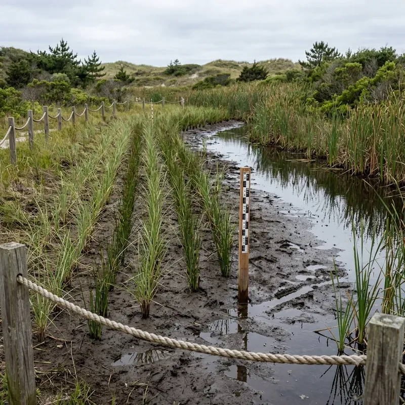 Wetland Restoration Monitoring Photo Builders