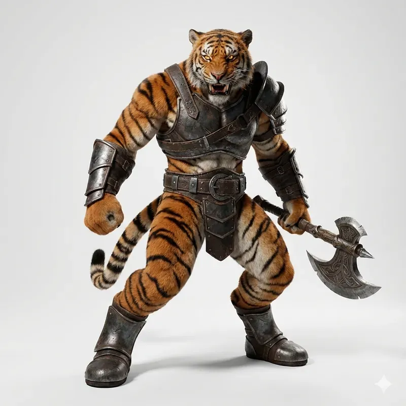 3D Armored Beast Renders