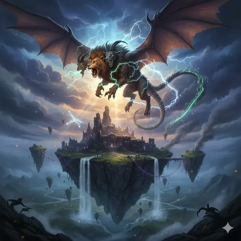 Epic Mythical Creature Poster Generator