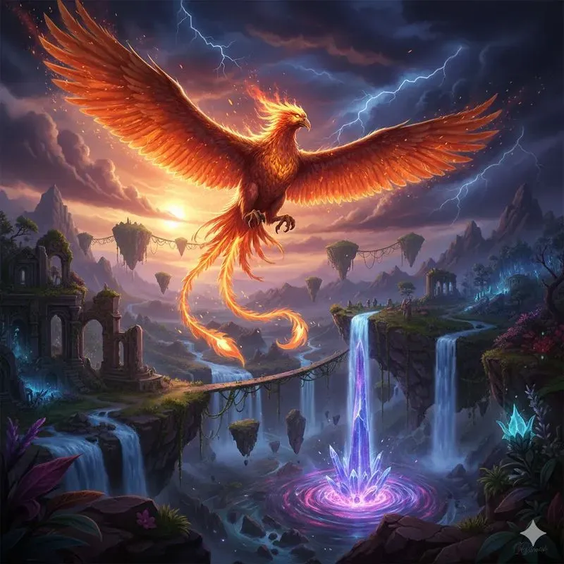 Epic Mythical Creature Poster Generator