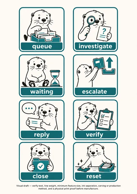 Workday Animal Microreward Stamp Sheets