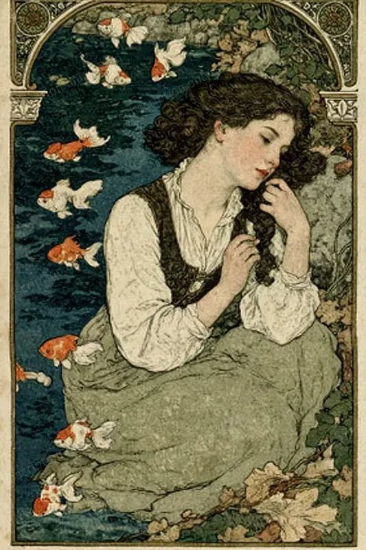 Vintage Folklore Art Nouveau Stories