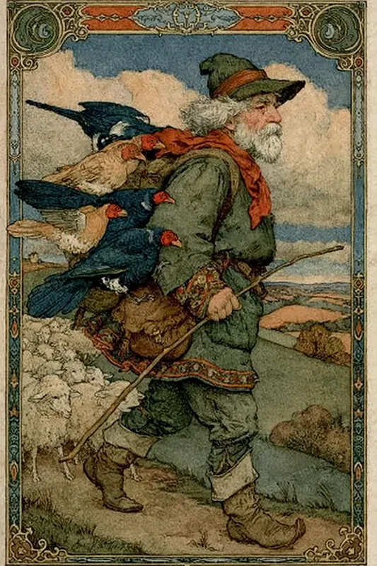 Vintage Folklore Art Nouveau Stories