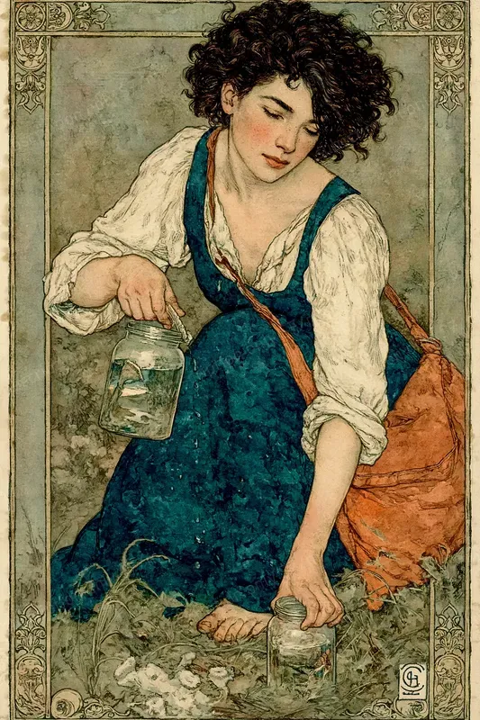 Vintage Folklore Art Nouveau Stories