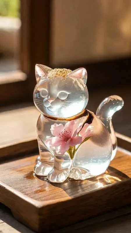 Cute Jiggly Jelly Cat Desserts