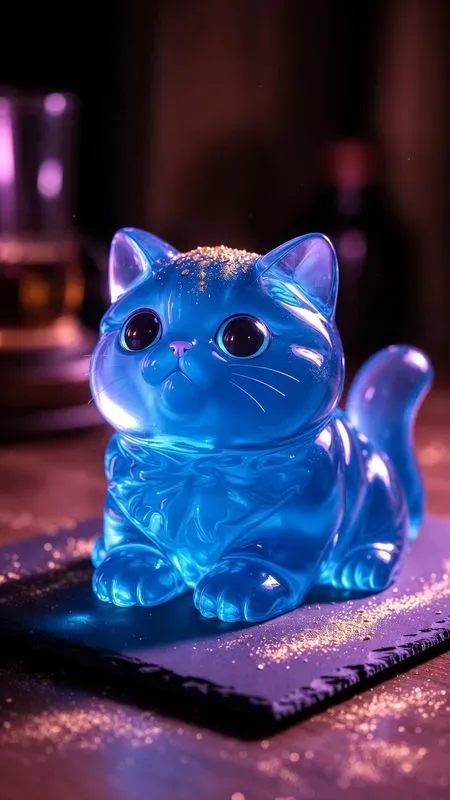 Cute Jiggly Jelly Cat Desserts