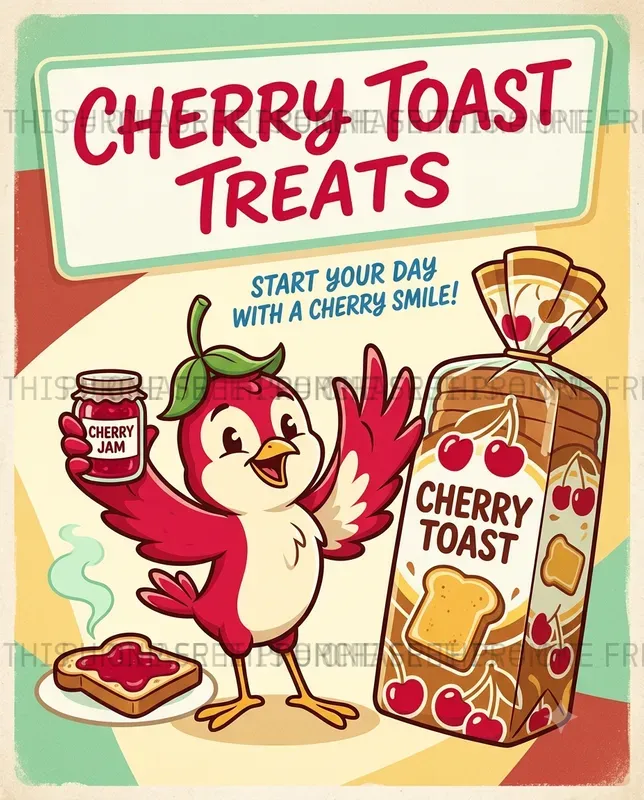 Retro Product Mascot Ads
