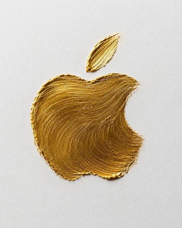 Gold Brushstroke Logo Generator