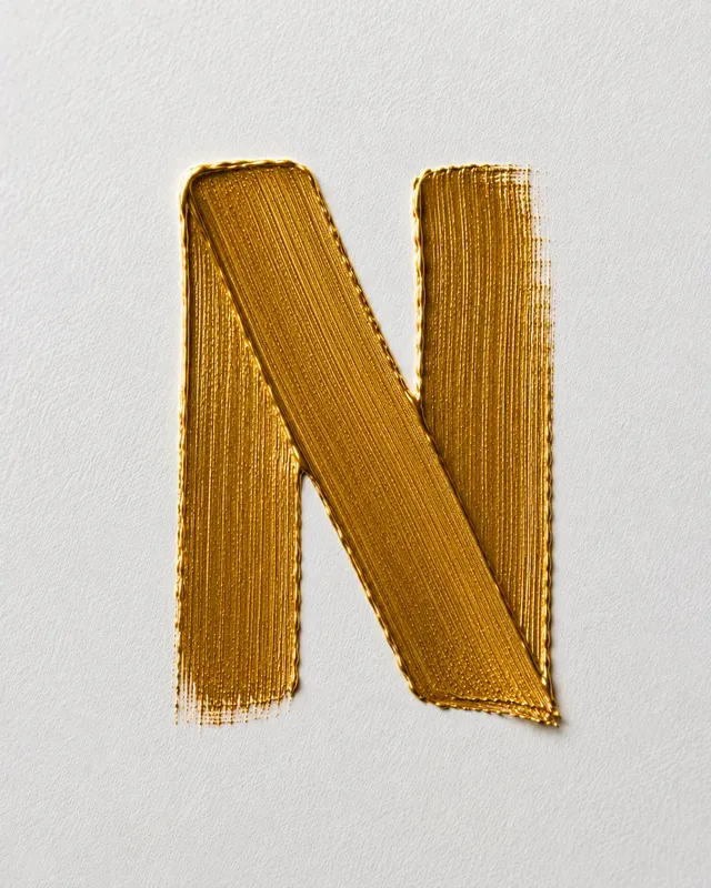 Gold Brushstroke Logo Generator