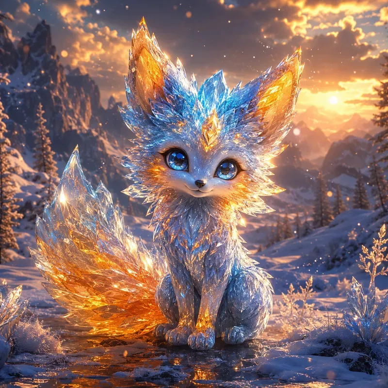 Crystal Fantasy Creature Collections