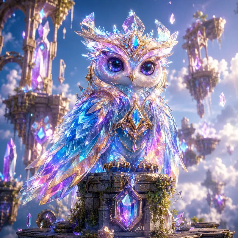 Crystal Fantasy Creature Collections