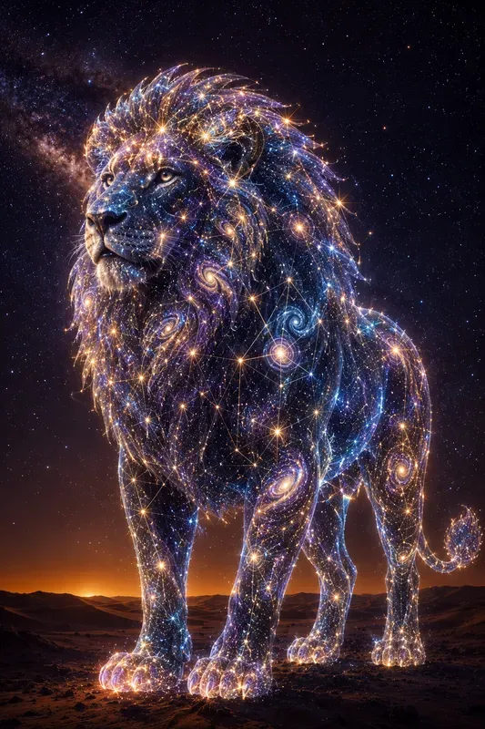 Living Constellation Portrait Generator