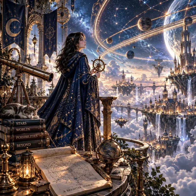 Fantasy Dreamscapes Magical Portraits