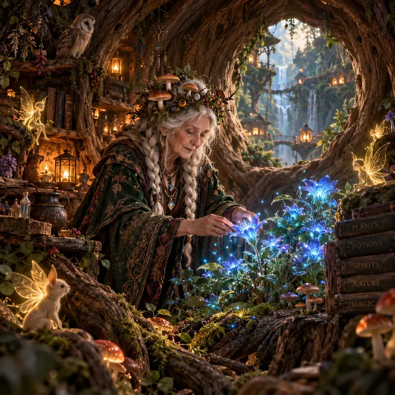 Fantasy Dreamscapes Magical Portraits