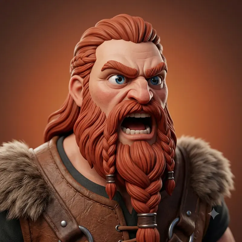 Expressive 3D Cartoon Portraits