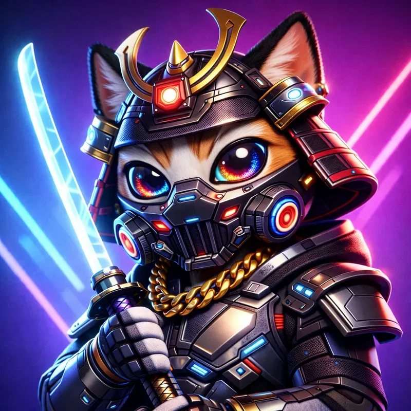 Luxury 3D Metallic NFT Versions