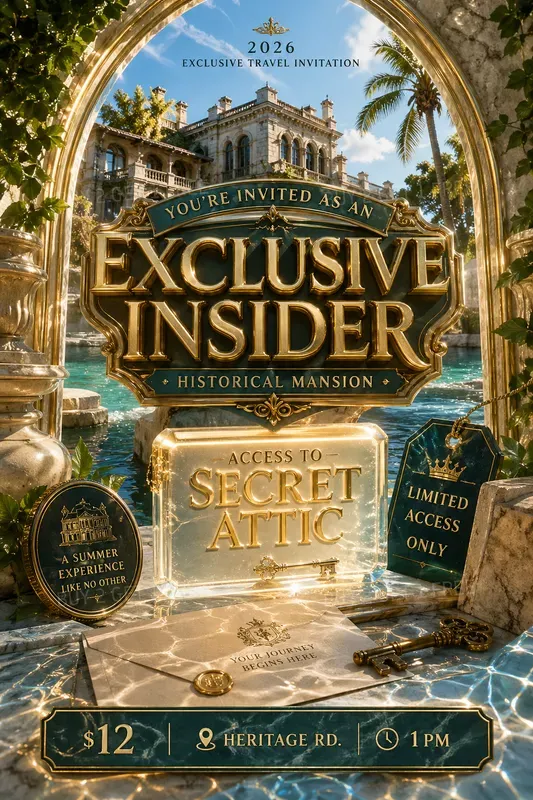 High Conversion Travel Discovery Flyers