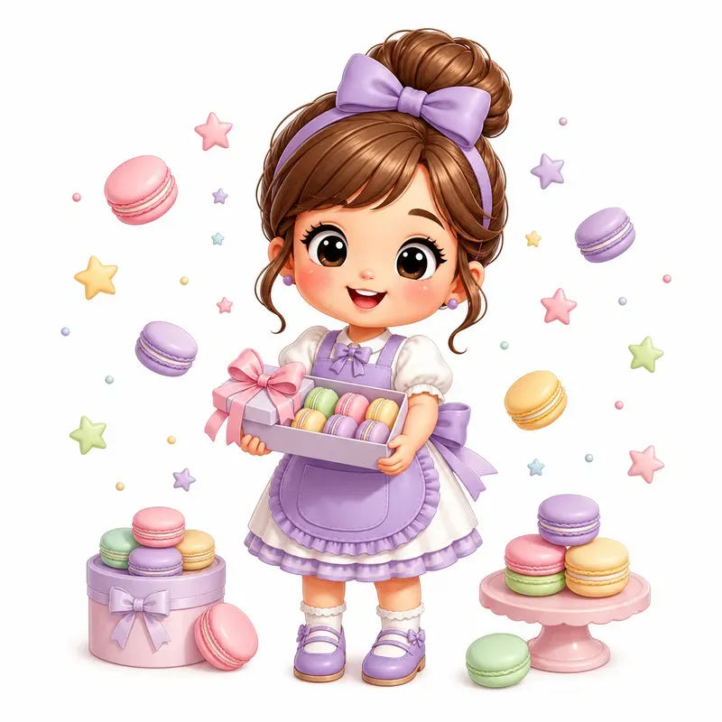 Cute Bakery Character Creators