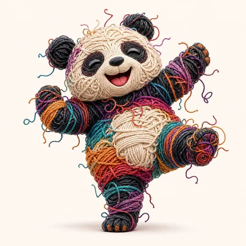 Yarn Tangle Animals