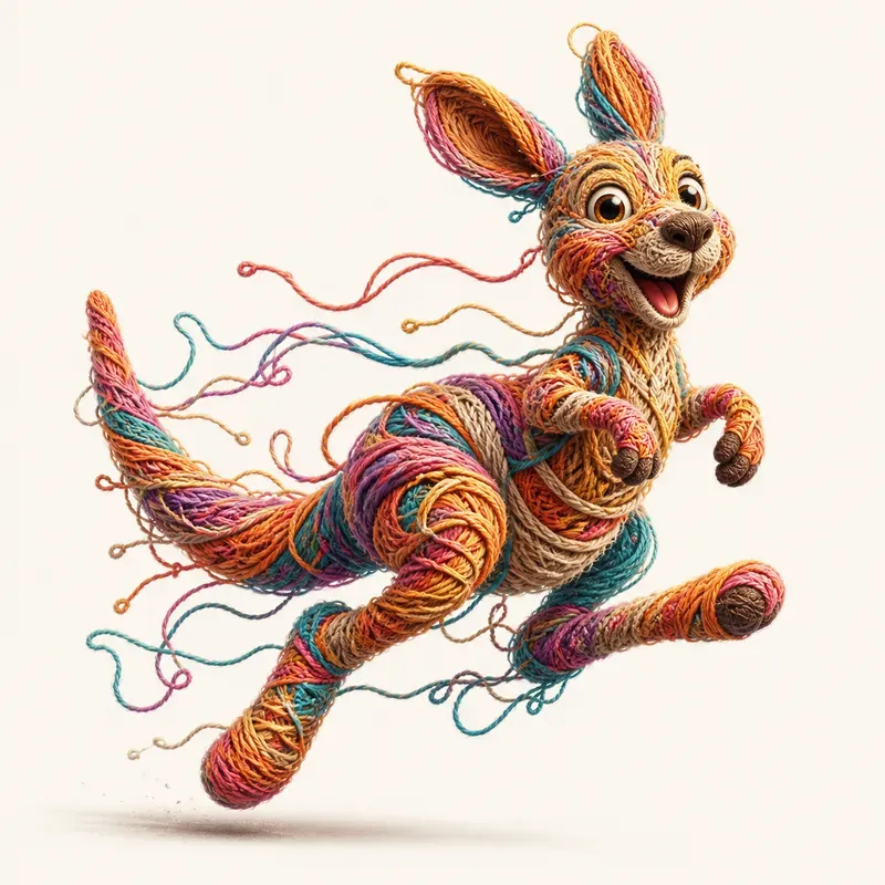 Yarn Tangle Animals