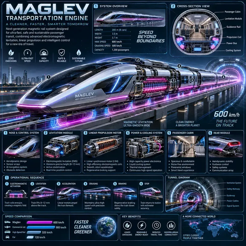 Futuristic Technical System Infographics