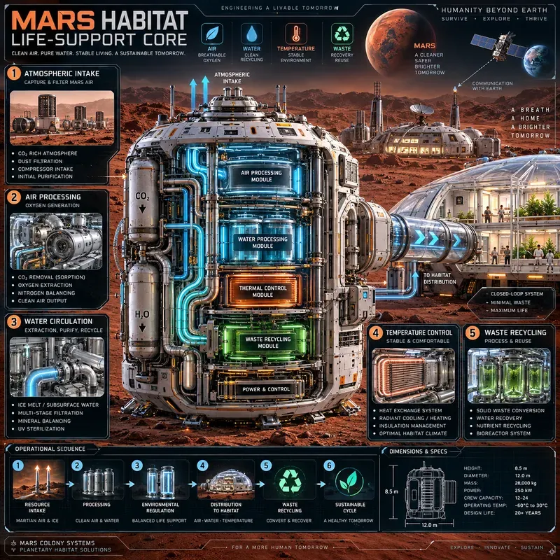 Futuristic Technical System Infographics