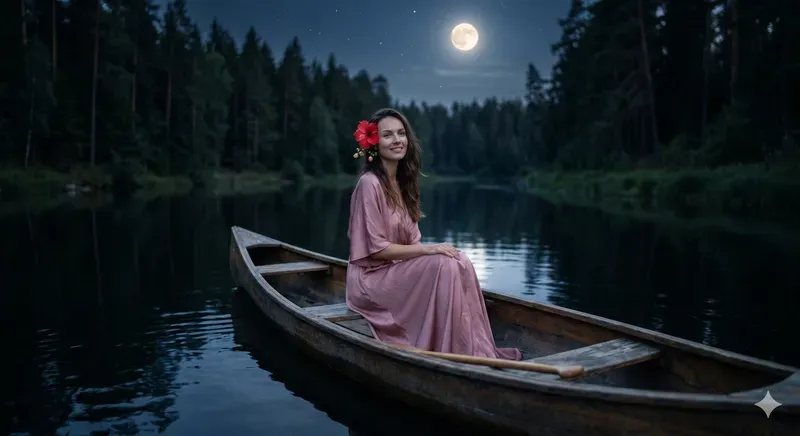 Moonlight River Forest Portraits