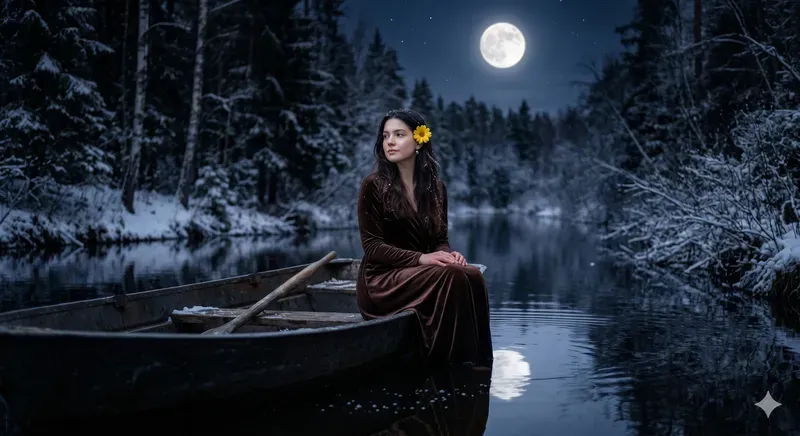 Moonlight River Forest Portraits