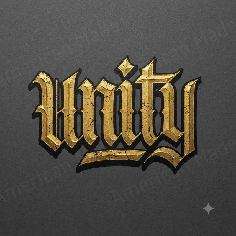 Status Icon Typographic Tee Art