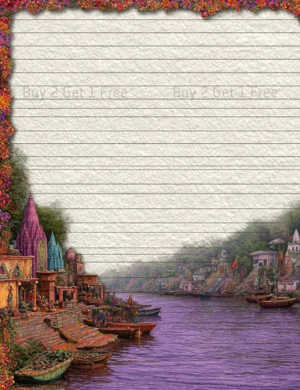 Hindu Goddesses Blessing Plain Papers