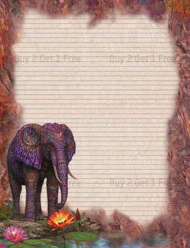 Hindu Goddesses Blessing Plain Papers