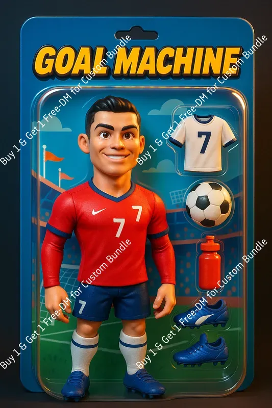 Celebrity Action Figure Blister Packs