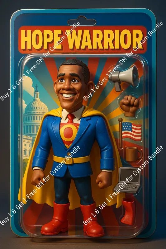 Celebrity Action Figure Blister Packs
