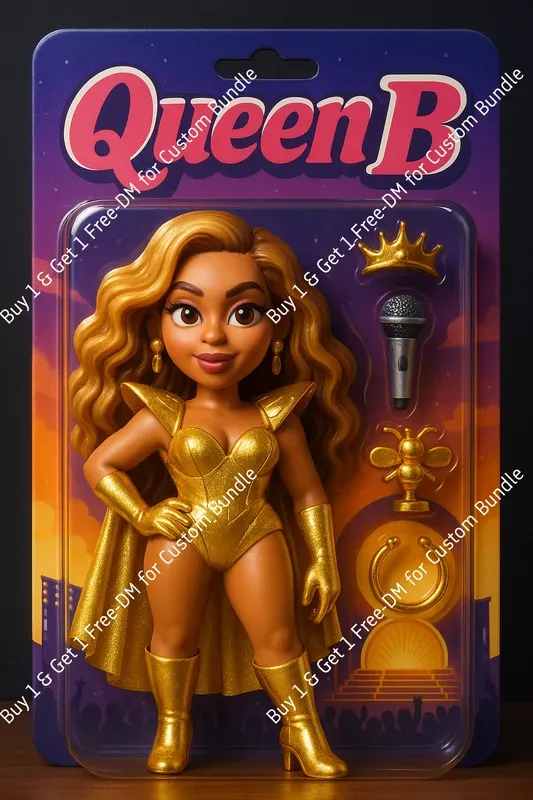 Celebrity Action Figure Blister Packs