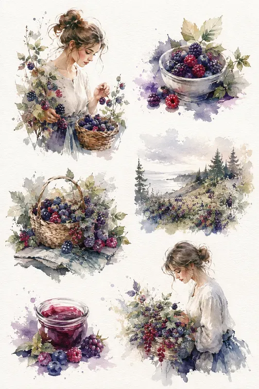Watercolor Worlds