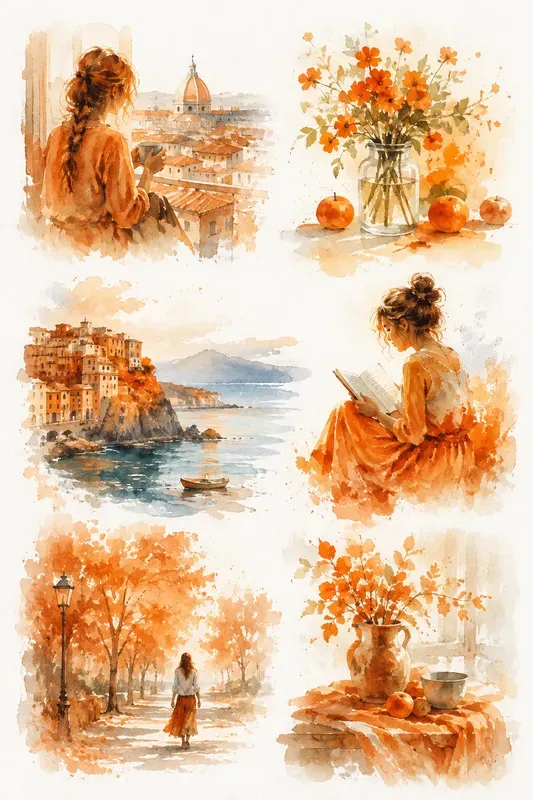 Watercolor Worlds
