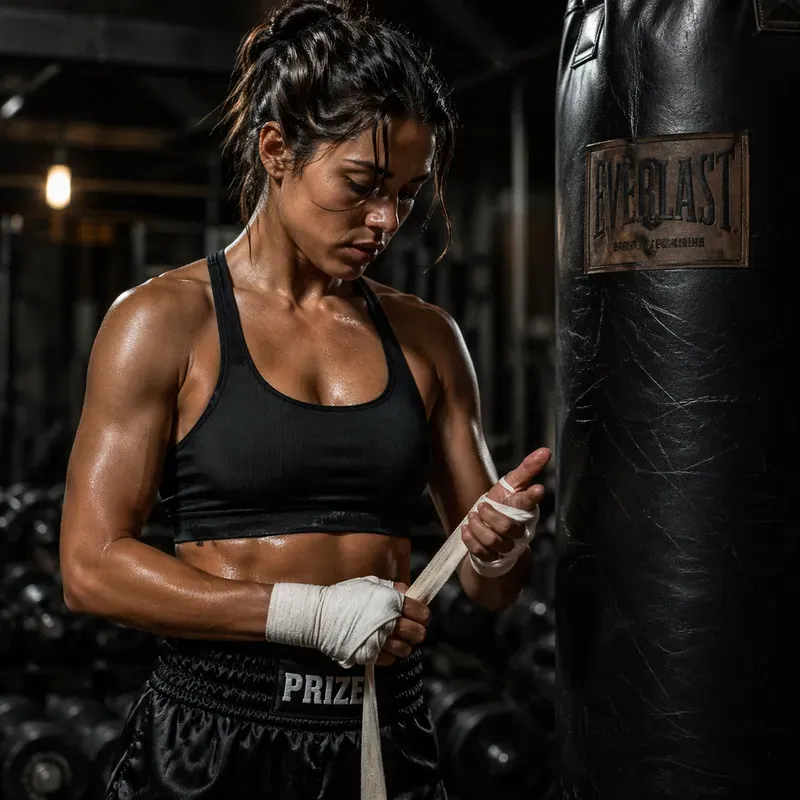 Cinematic Athletic Power Portraits