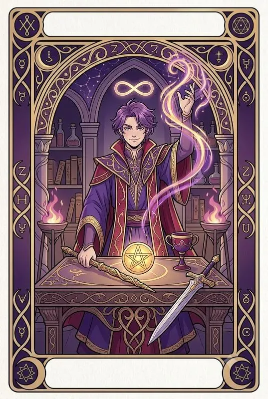 Anime Tarot Card Art Studios