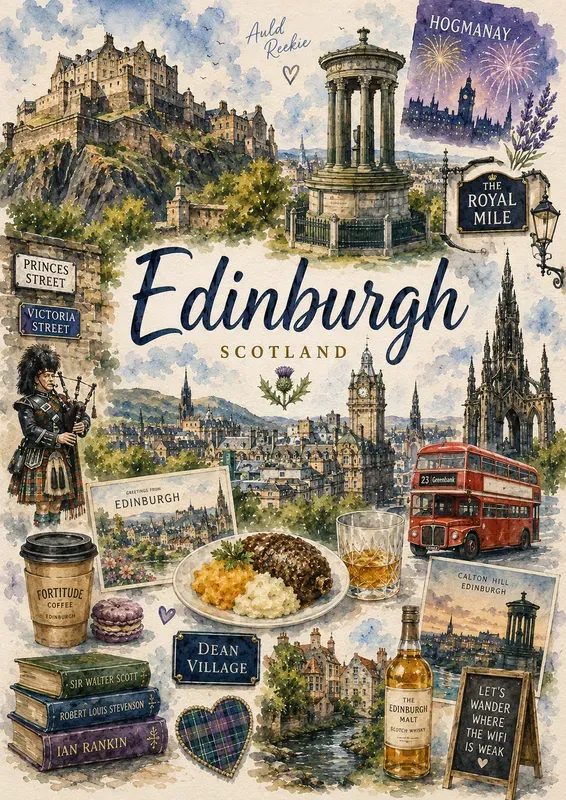 Watercolor City Travel Posters